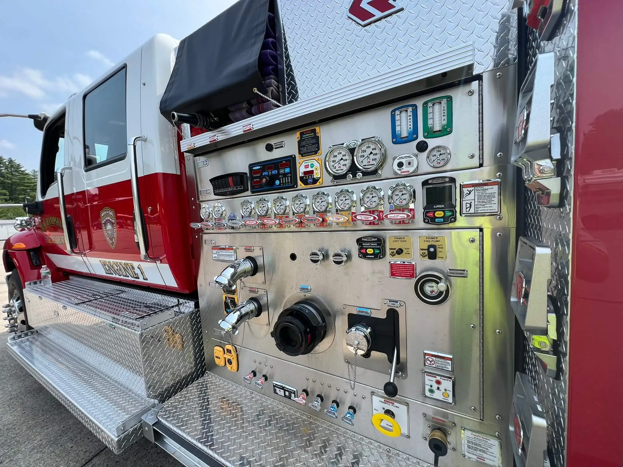 A fire engine
